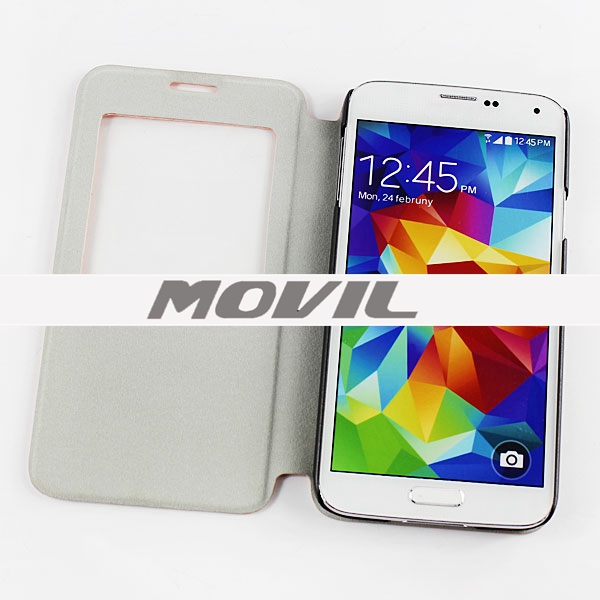 NP-1971 PU  leathe funda para Samsung Galaxy S5 G900F-4